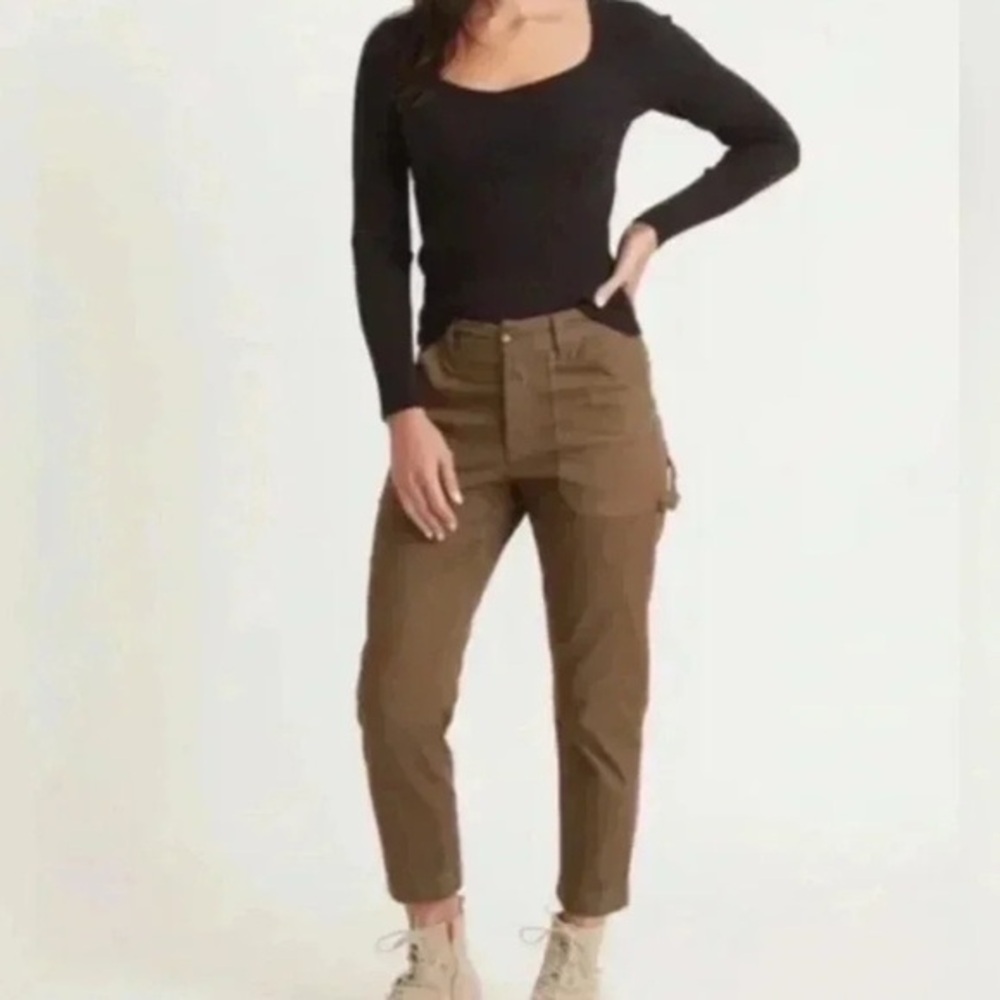 Marine Layer Women’s Maya Utility Pant Crop 10